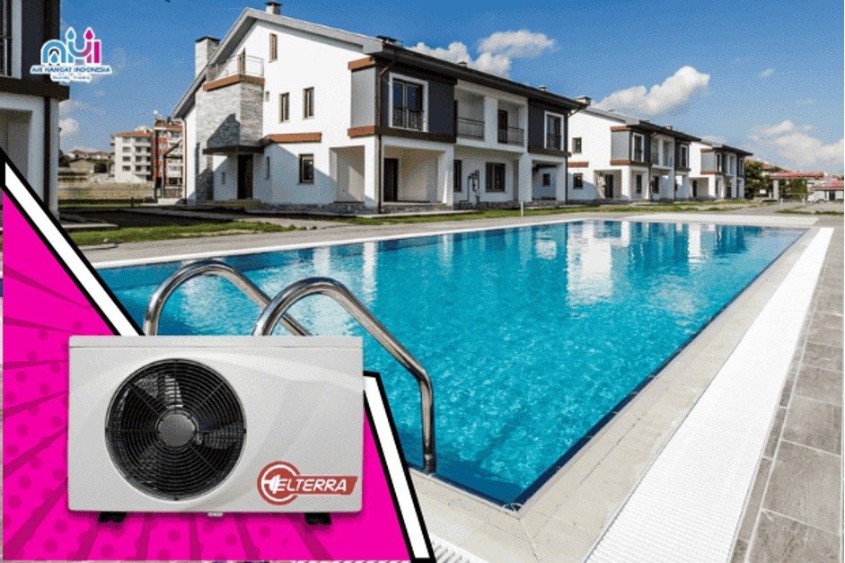 kolam renang air panas di rumah